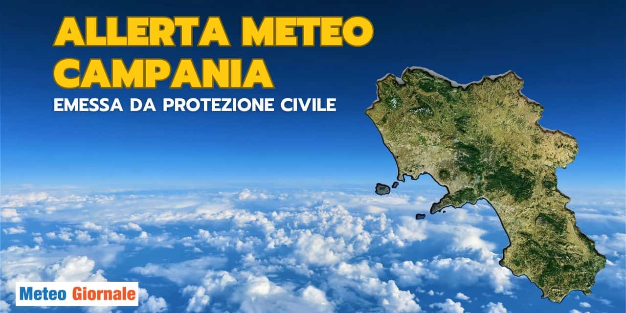 La sabbia del deserto ad Avellino colora il cielo di giallo