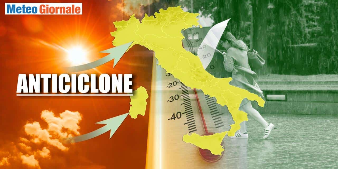 Ecco l'anticiclone