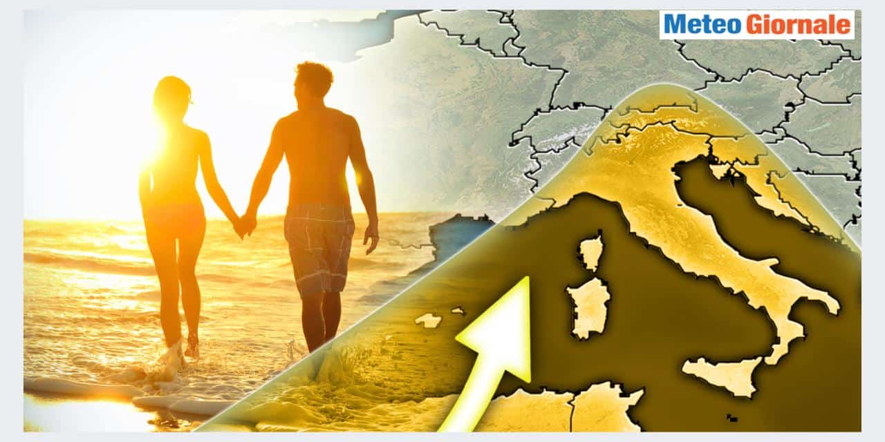 Caldo africano continuerà a palesarsi