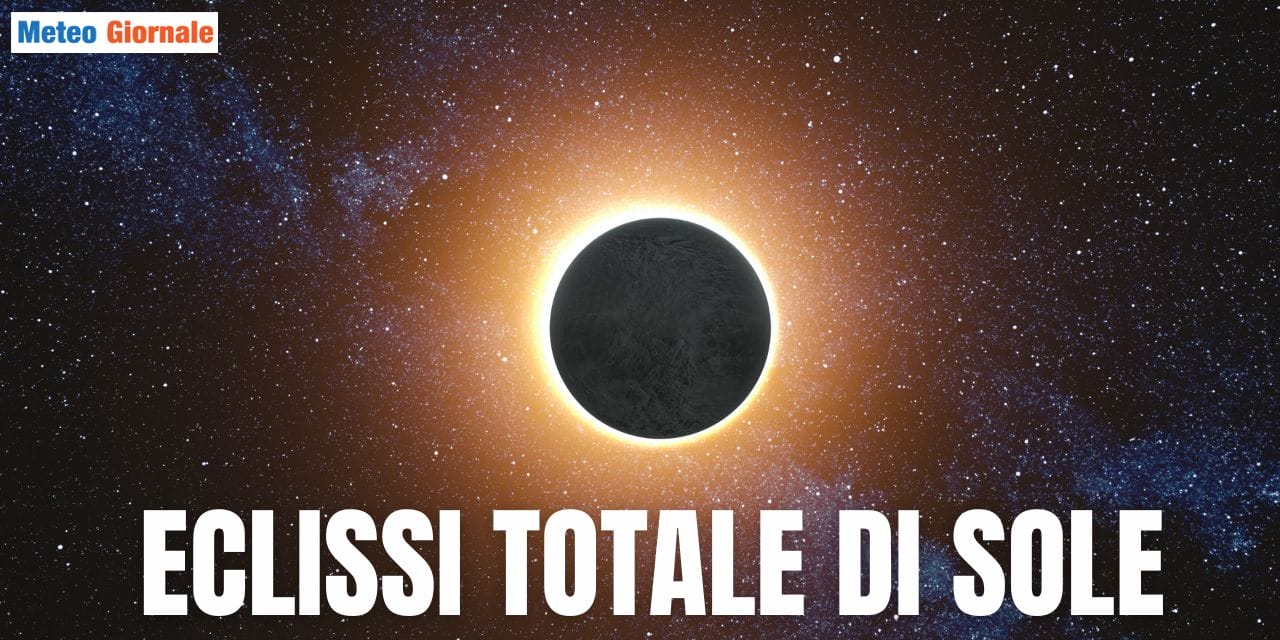 Arriva un Eclissi di Sole Totale che farà la Storia. Buio totale in pieno giorno per quasi 5 minuti
