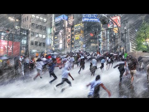Grandinata straordinaria colpisce una vasta area dell’Hubei, in Cina
