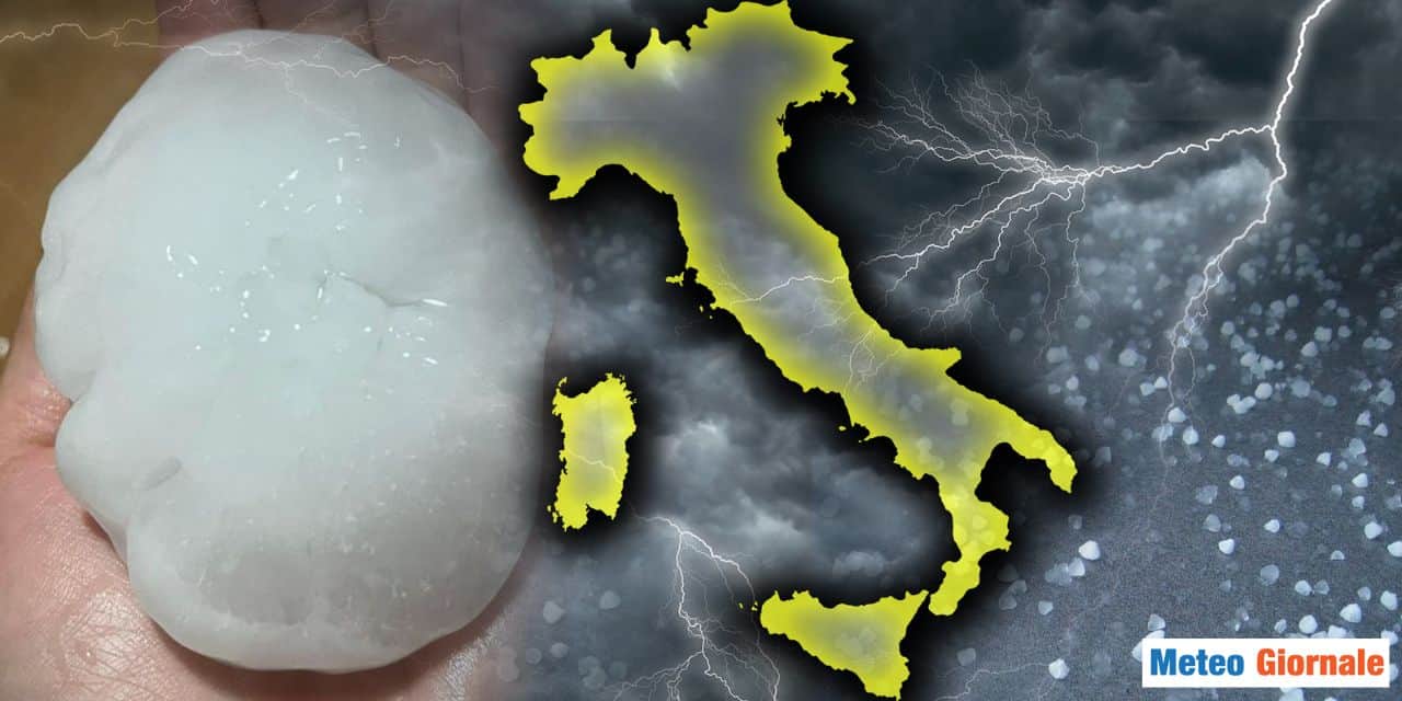 Meteo, Grandinate devastanti: l’Estate potrebbe essere un incubo per l’Italia