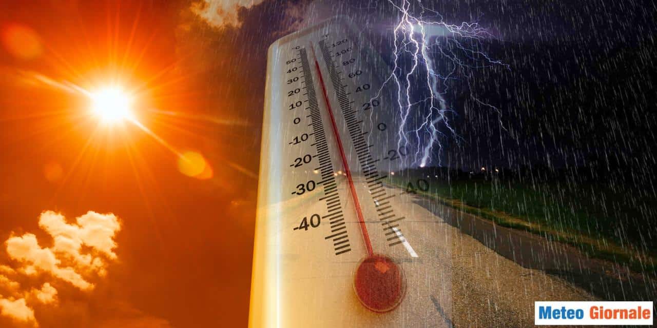 Caldo e temporali si contenderanno l'Italia