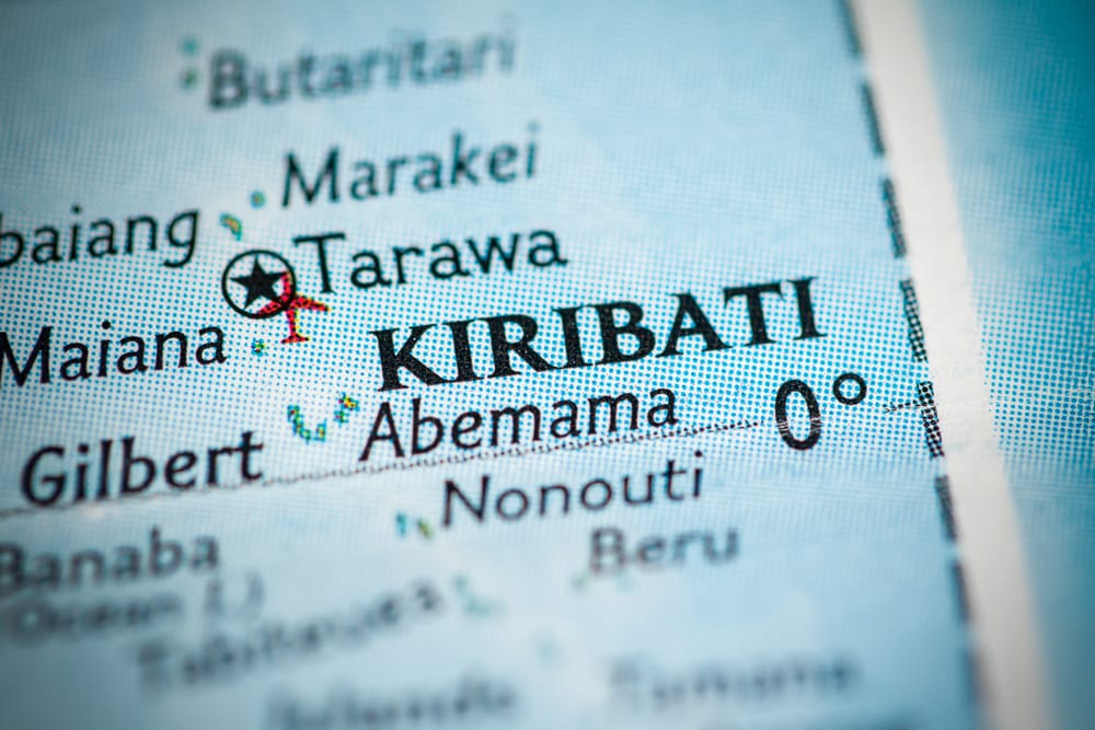 L’unicità di Kiribati: l’arcipelago diffuso sui quattro emisferi terrestri