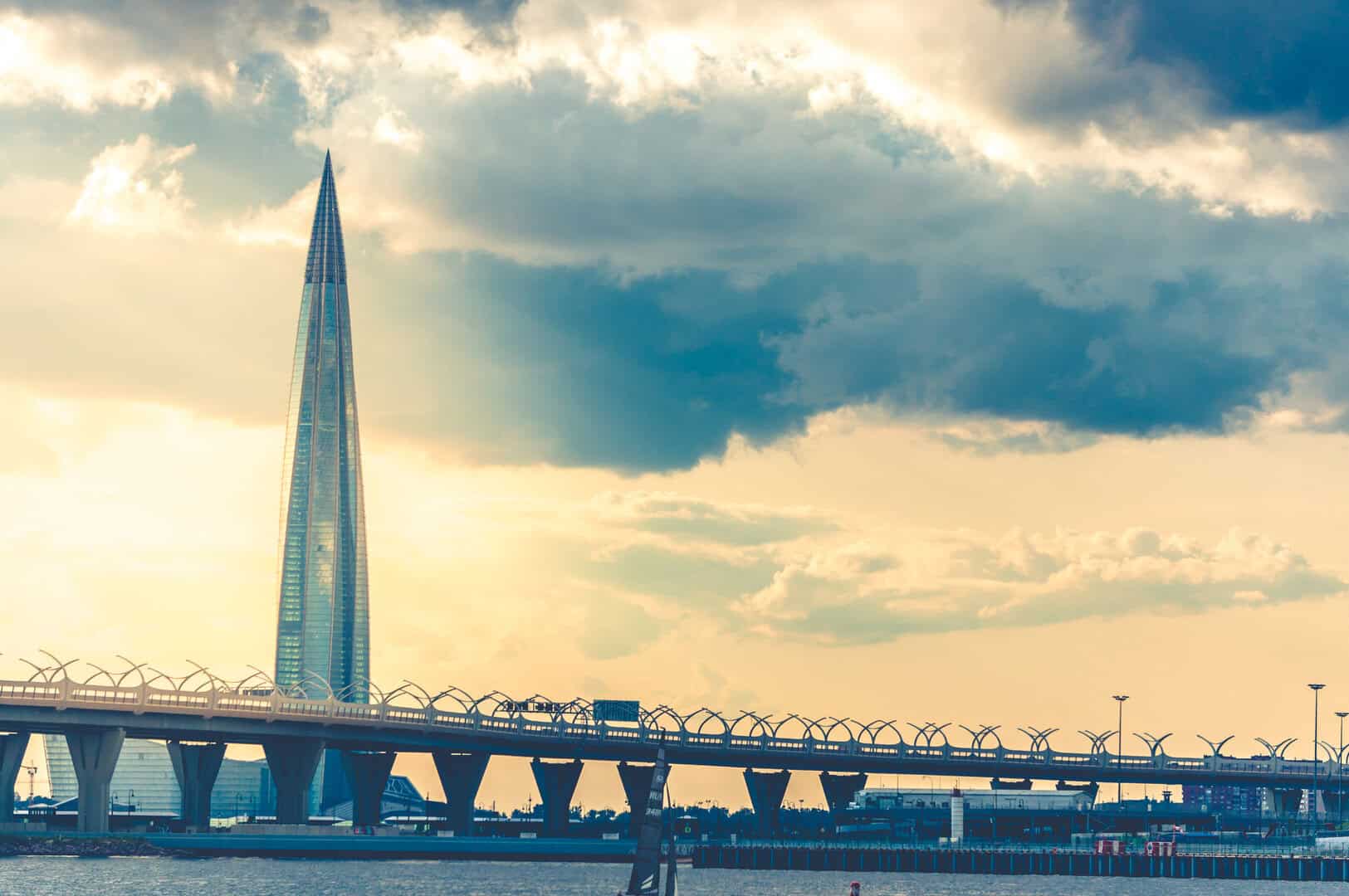 lakhta center skyscraper
