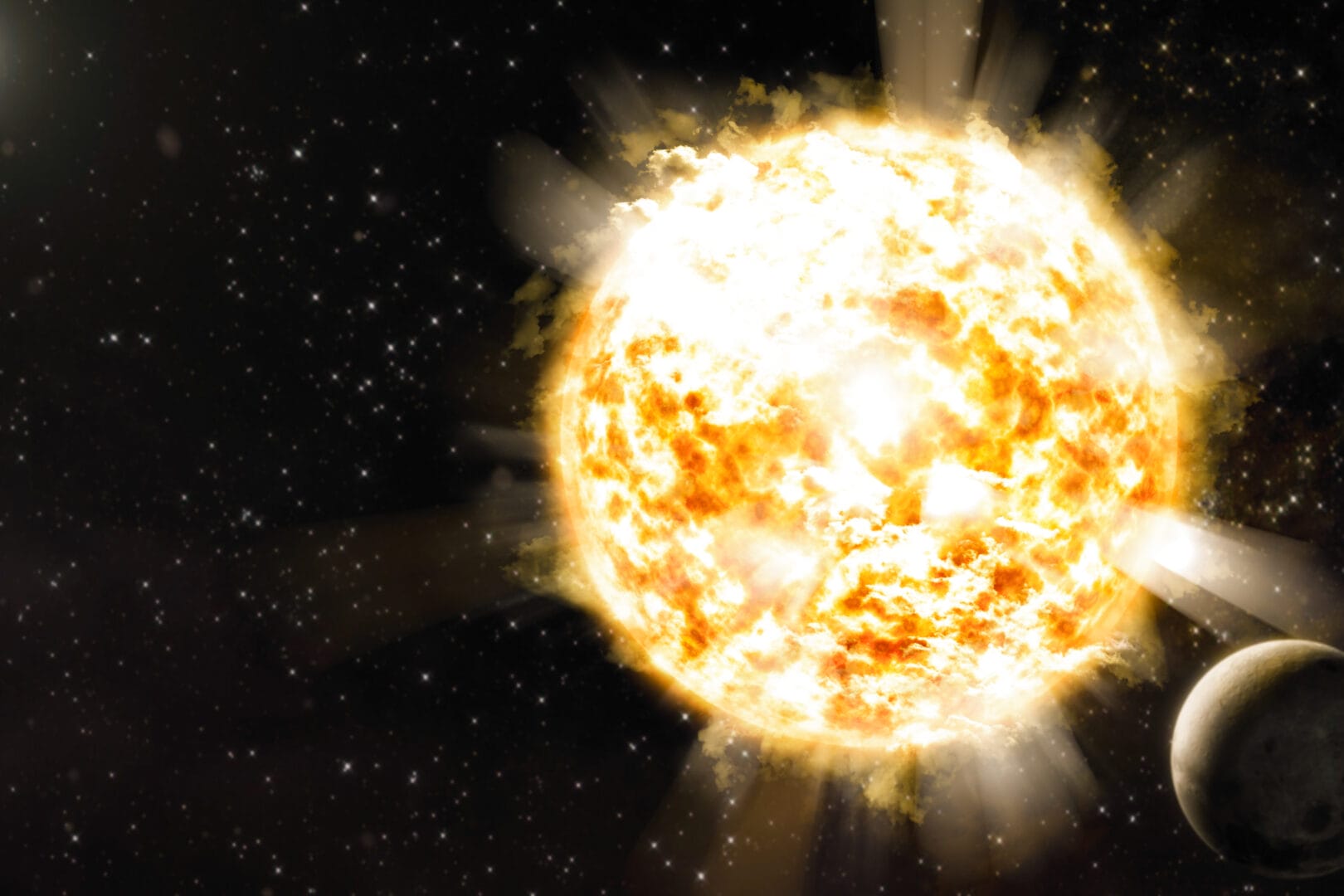 Forte eruzione solare causa limitati blackout radio