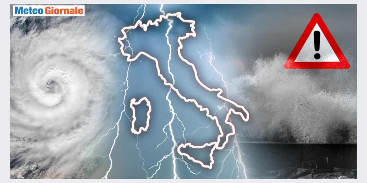 Serie di perturbazioni infieriranno sull'Italia