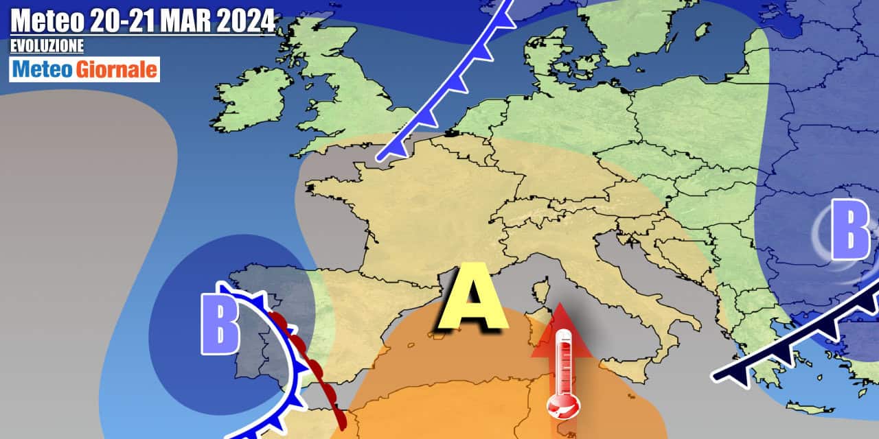 Scenari anticiclonici nei prossimi giorni