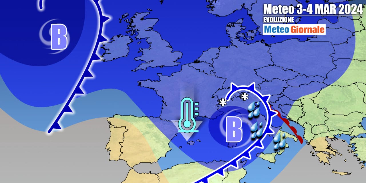 Maltempo infierirà ancora sull'Italia