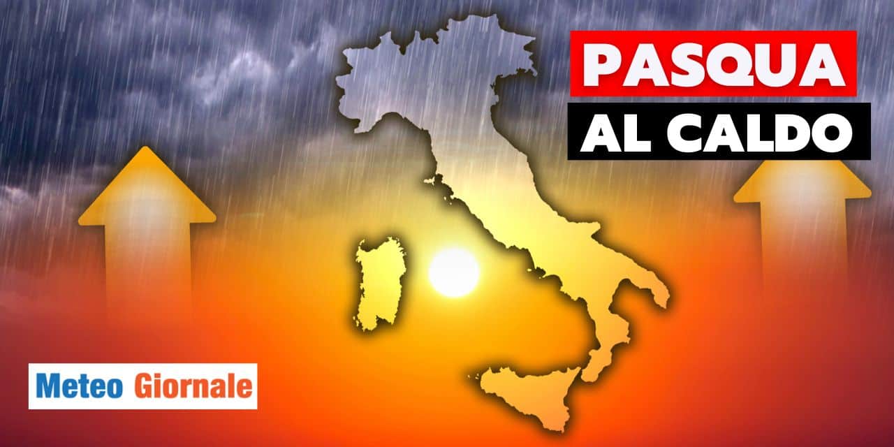 meteo caldo africano pasqua