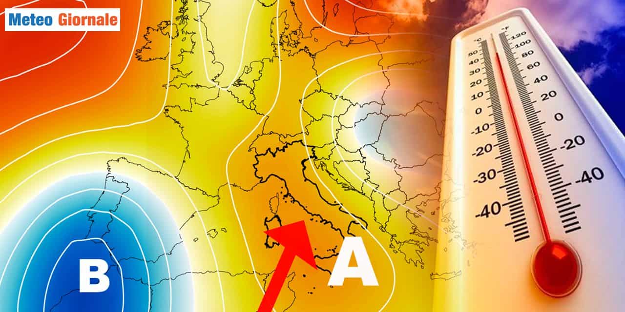 meteo caldo africano