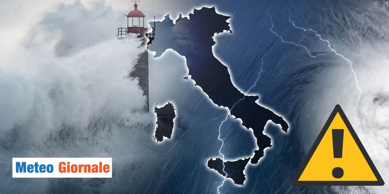 meteo ciclone per tre giorni maltempo