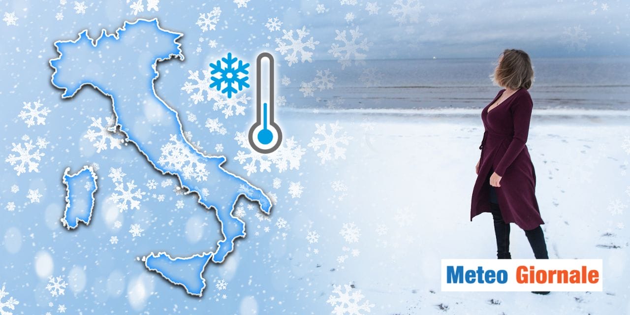 meteo colpo di coda fuori stagione neve inverno