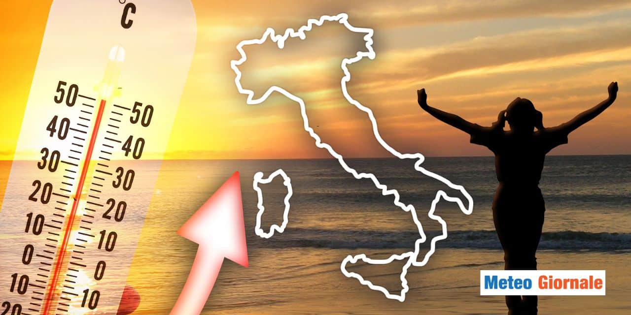 meteo ondate di caldo a piu riprese