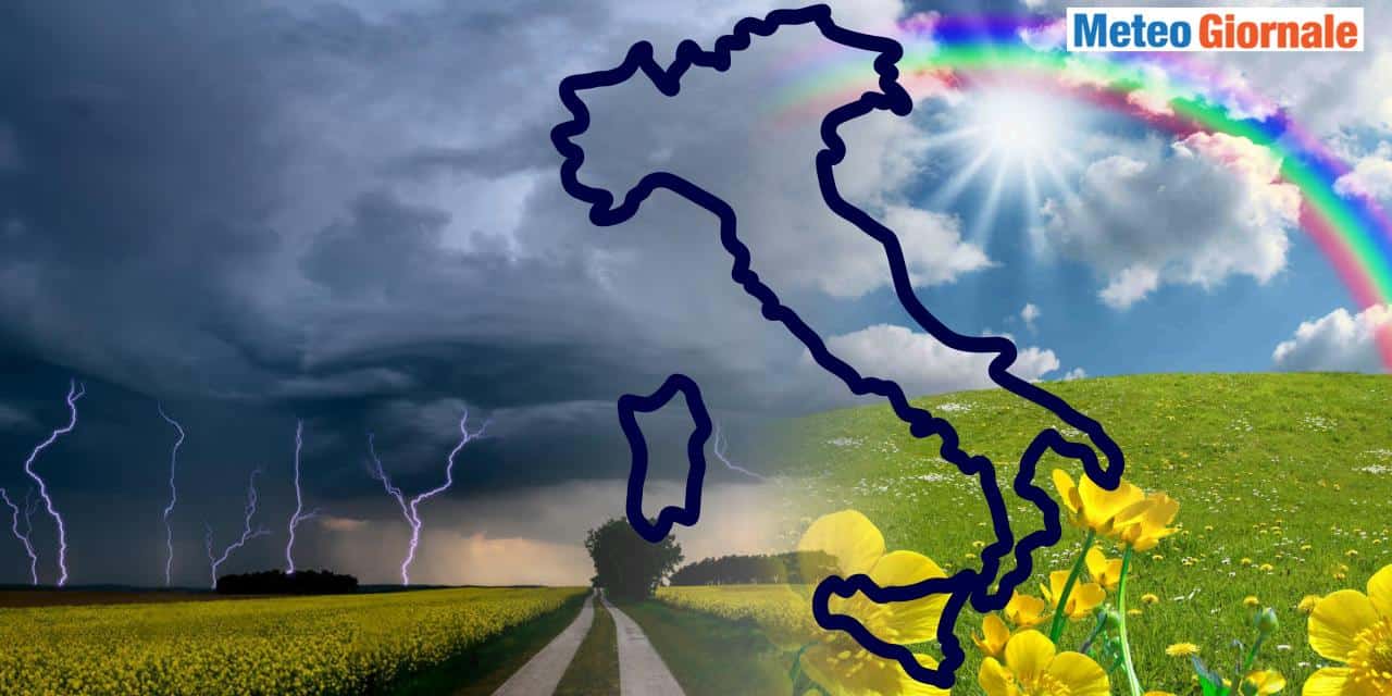 Incertezza sull'evoluzione meteo per le festività pasquali