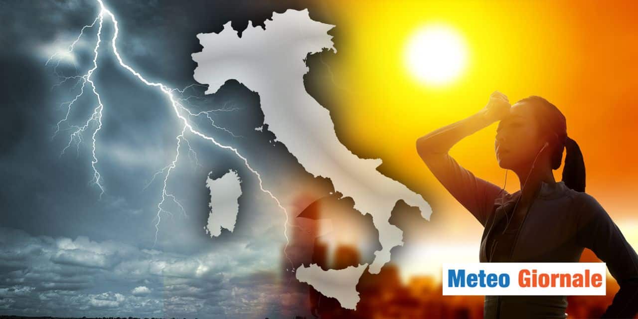 meteo sensibile cambiamento dopo il caldo