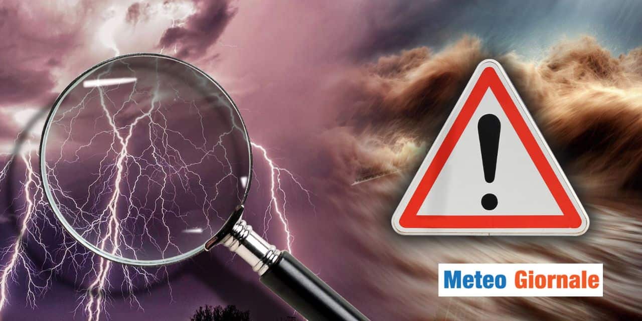 meteo tanto maltempo vento nubifragi