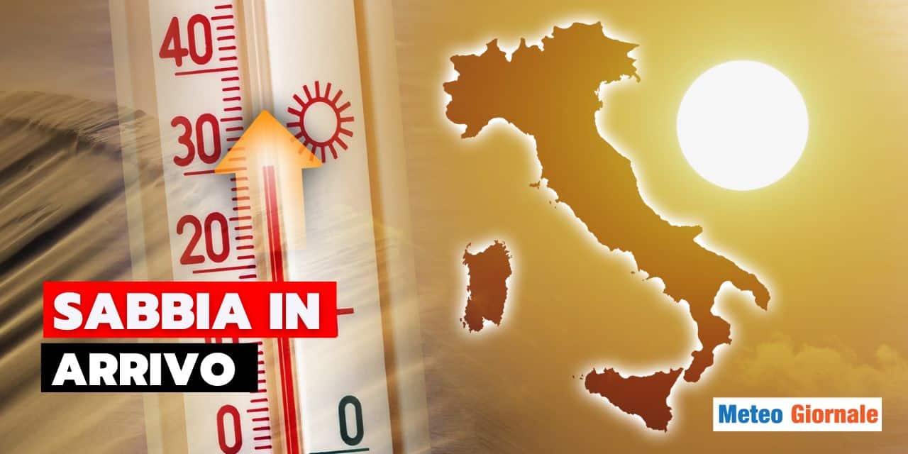 meteo vagonate polvere sabbia sahariana
