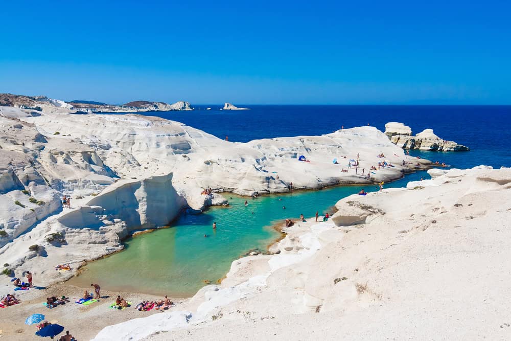 milos isola grecia