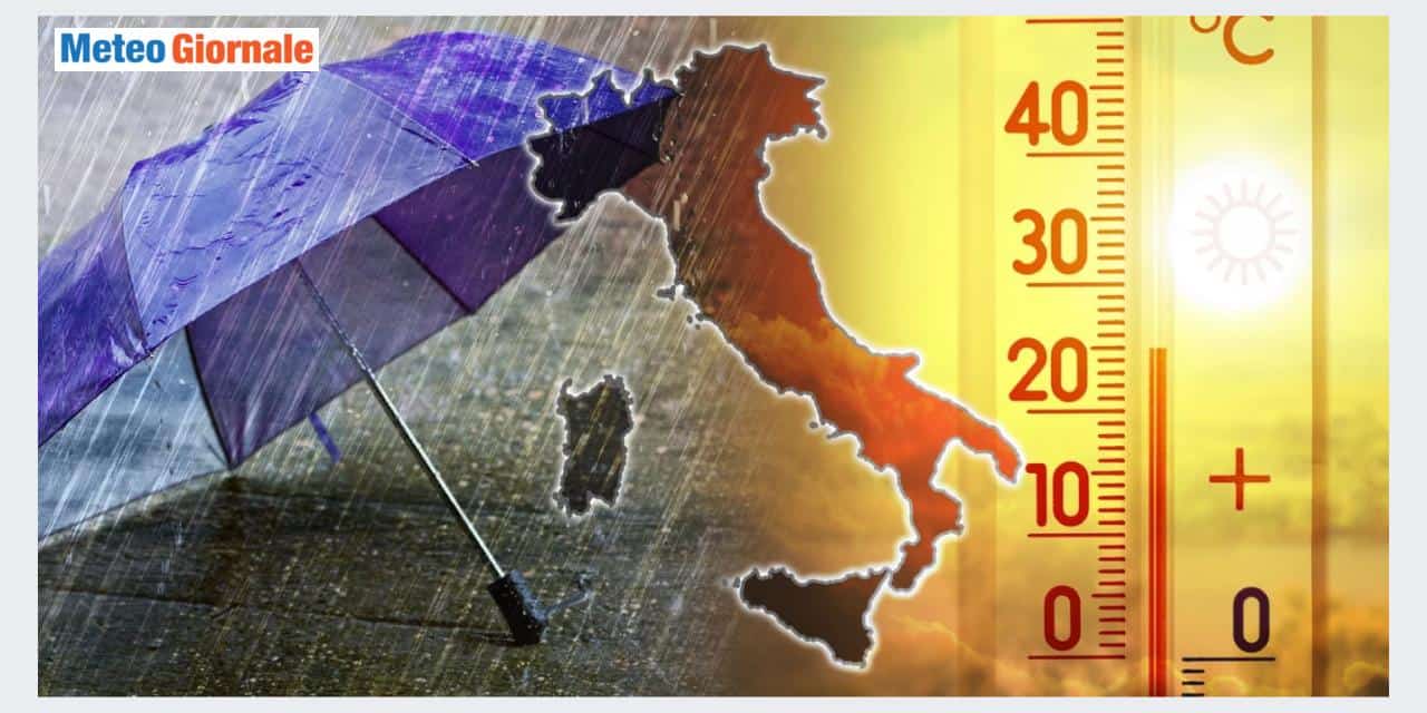 Weekend di Pasqua con primi caldi, ma anche violenti temporali