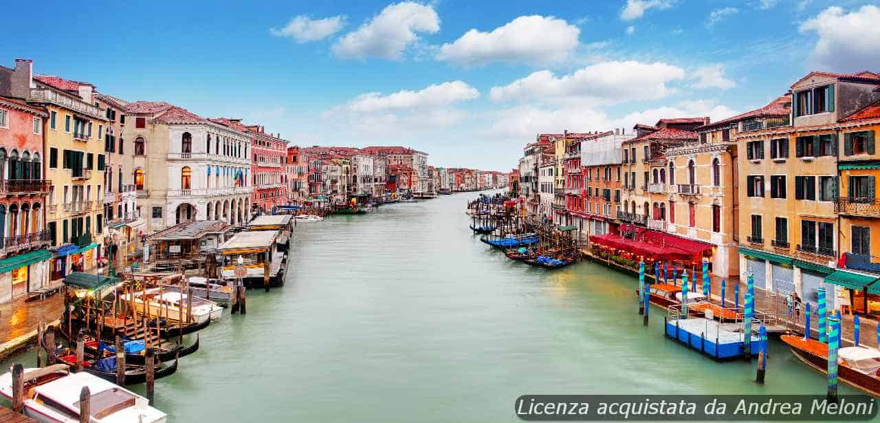 Meteo Venezia: domani pioggia e nuvole, segue vento con schiarite
