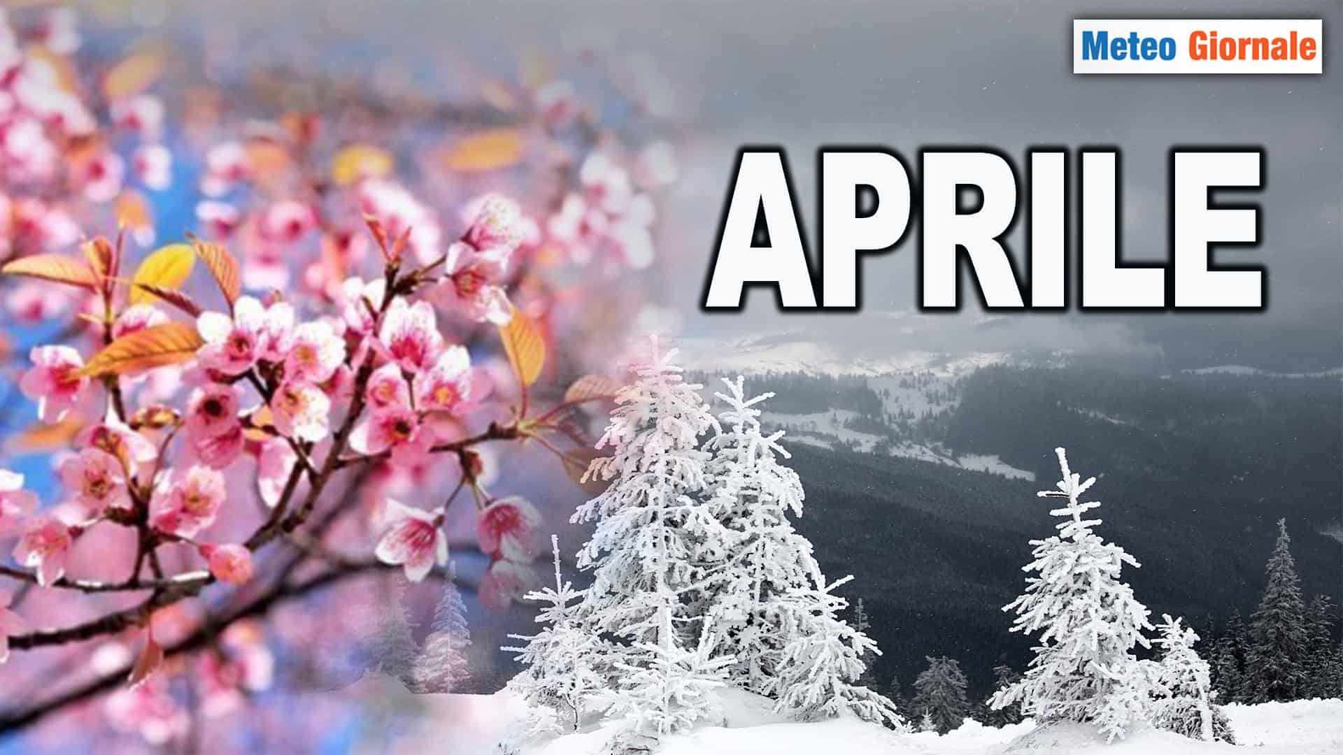 Meteo da pieno INVERNO? Ah no, è Aprile…