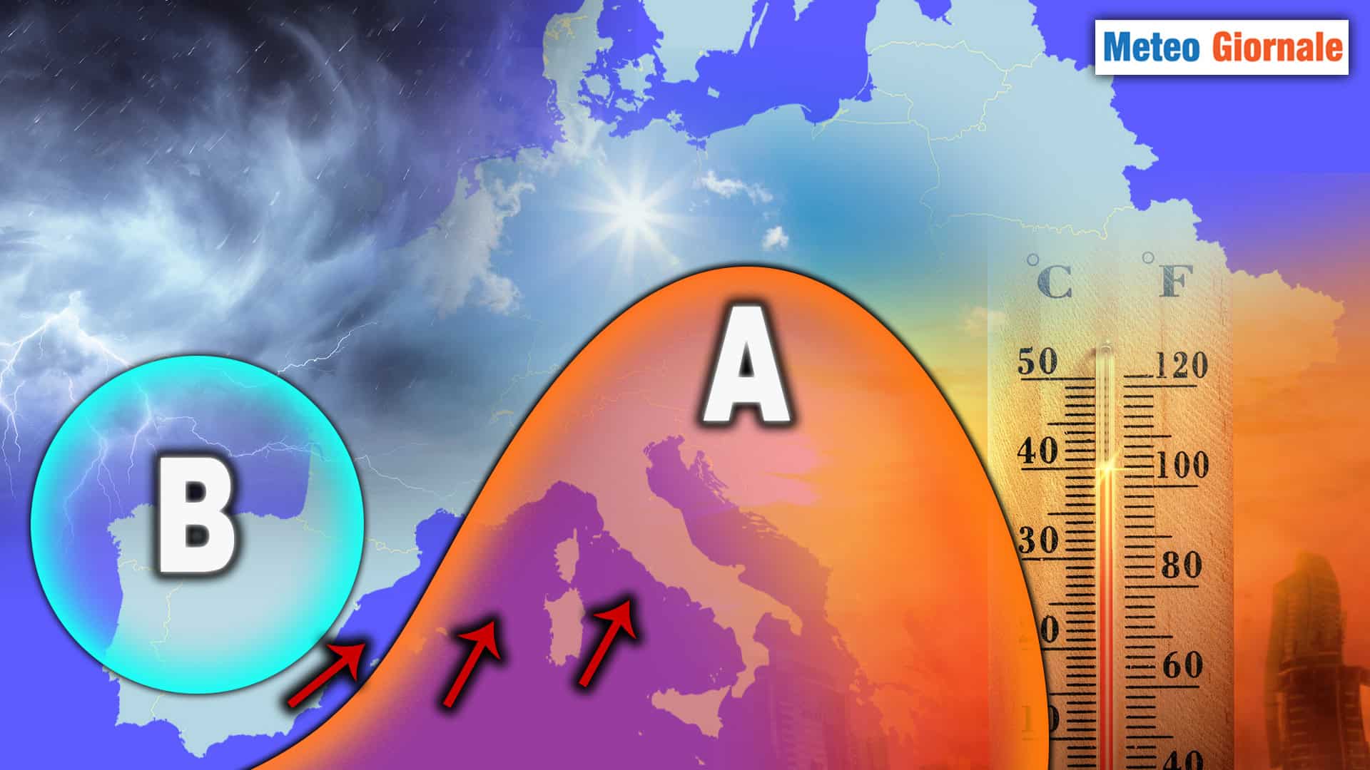 METEO 15 giorni, cambia tutto. Pesantemente, ancora una volta novità