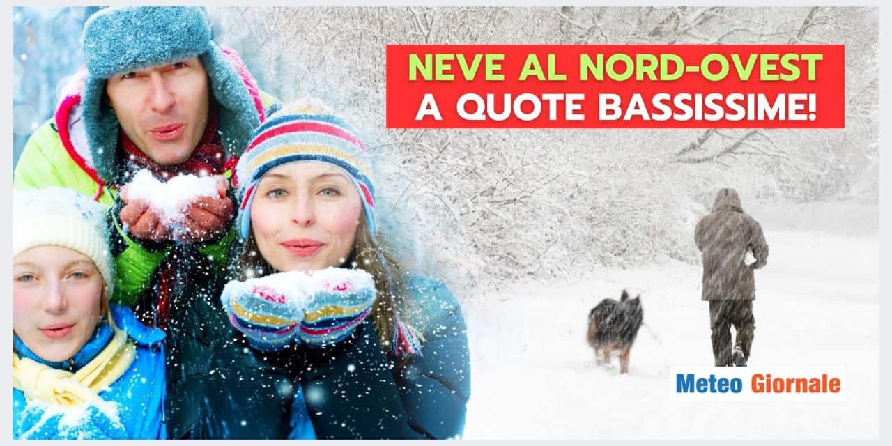 NEVE AL NORD-OVEST: un evento meteo davvero inusuale a fine Aprile