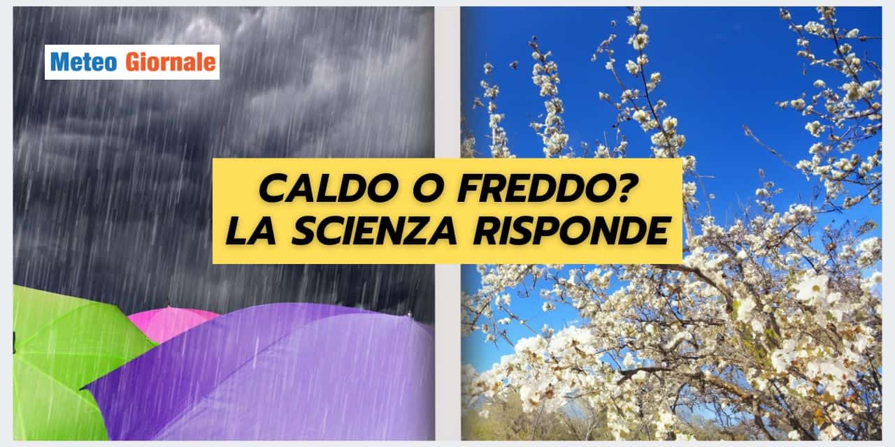 CALDO o FREDDO? Serve oggettività in campo meteo