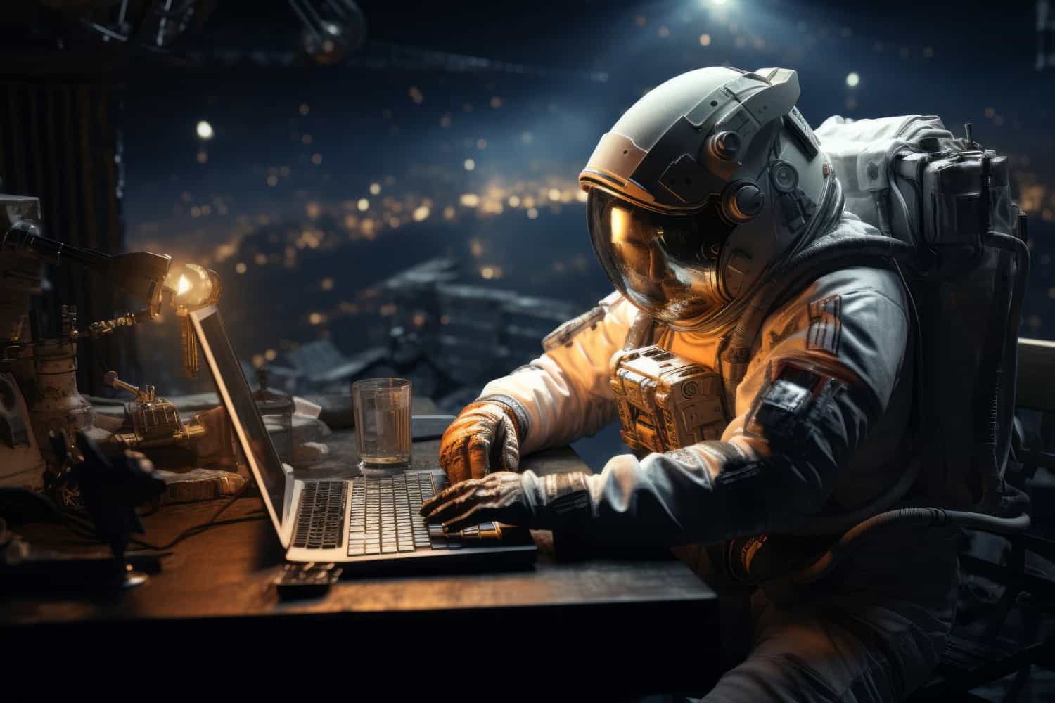 astronauta comunicazioni spaziali