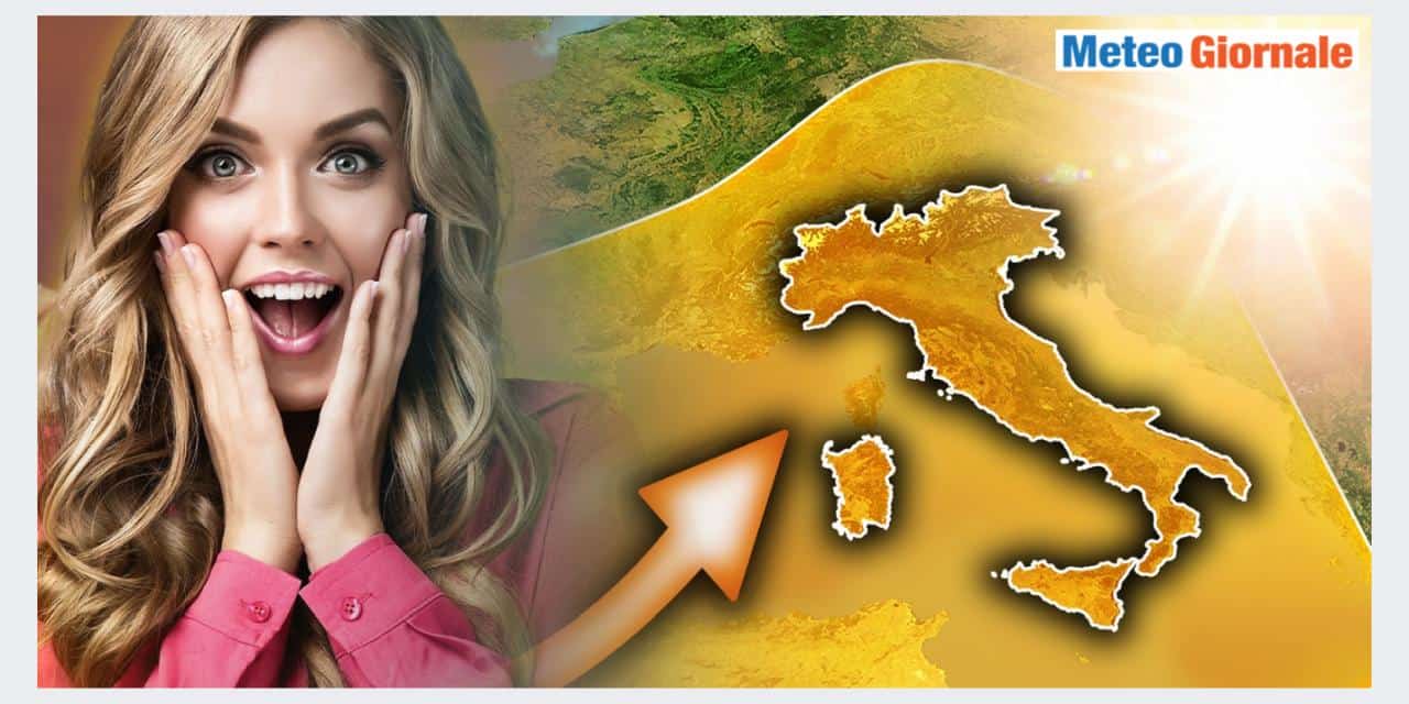Meteo Primavera, subito caldo! Alta Pressione eccezionale