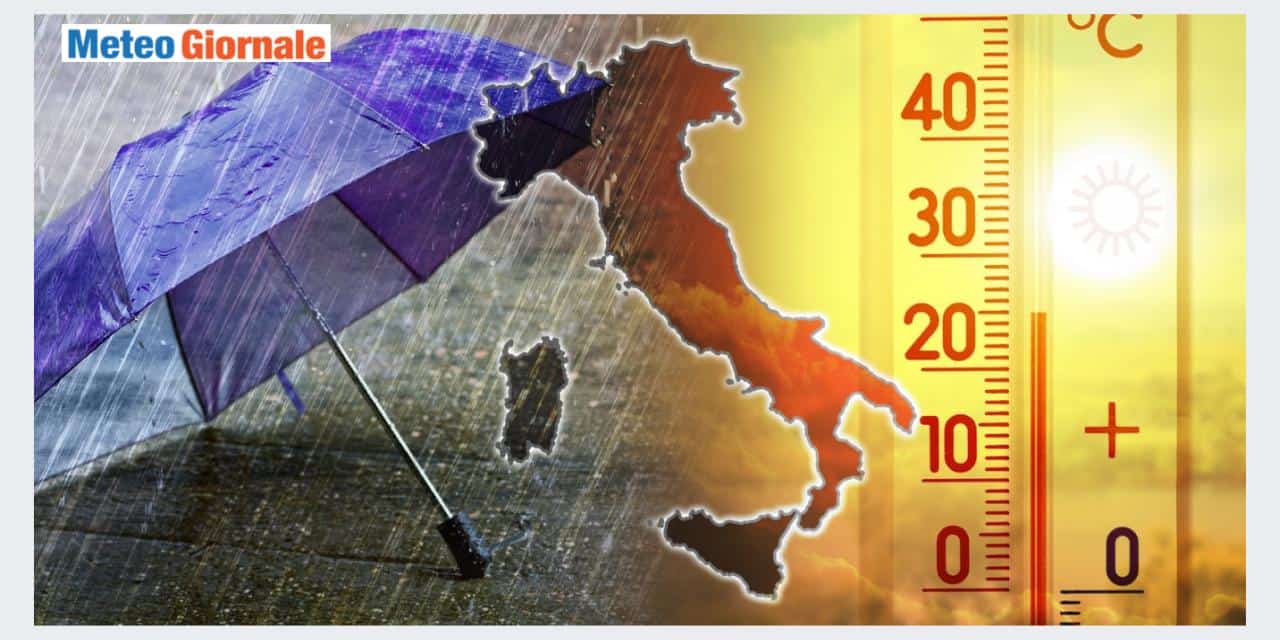 Caldo estivo, ma incombe un cambiamento
