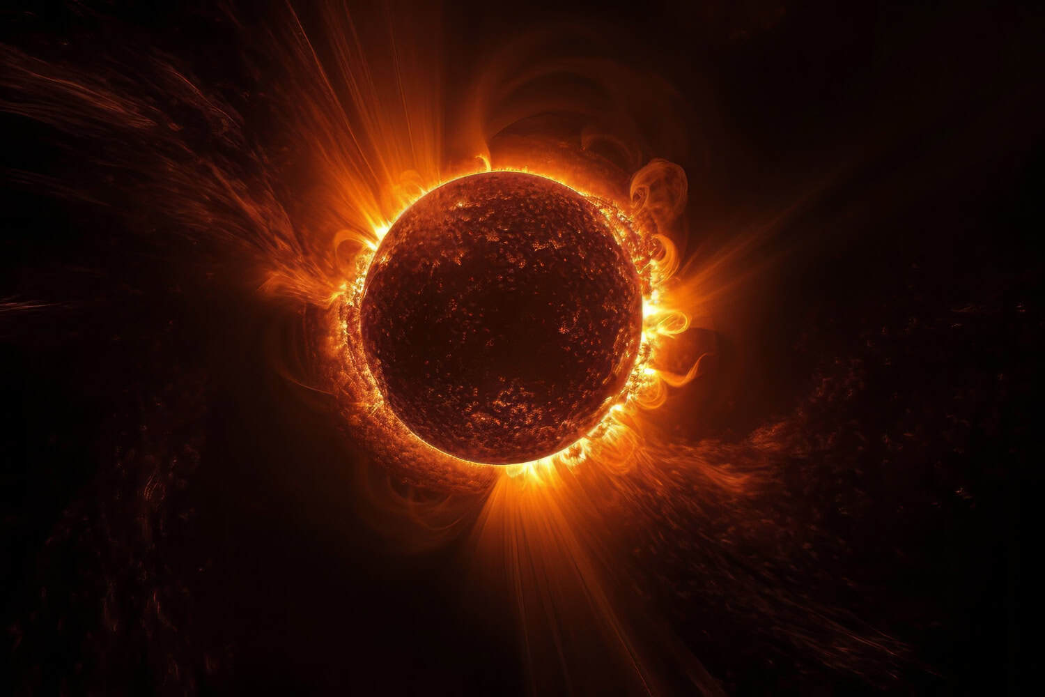 Una nuova prospettiva sul sole: scoperte rivoluzionarie dall’eclissi solare totale del 2024