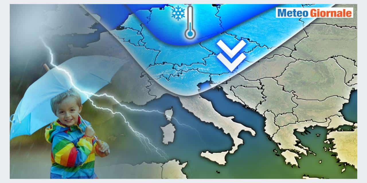 Meteo: cambia tutto la prossima settimana, freddo in arrivo
