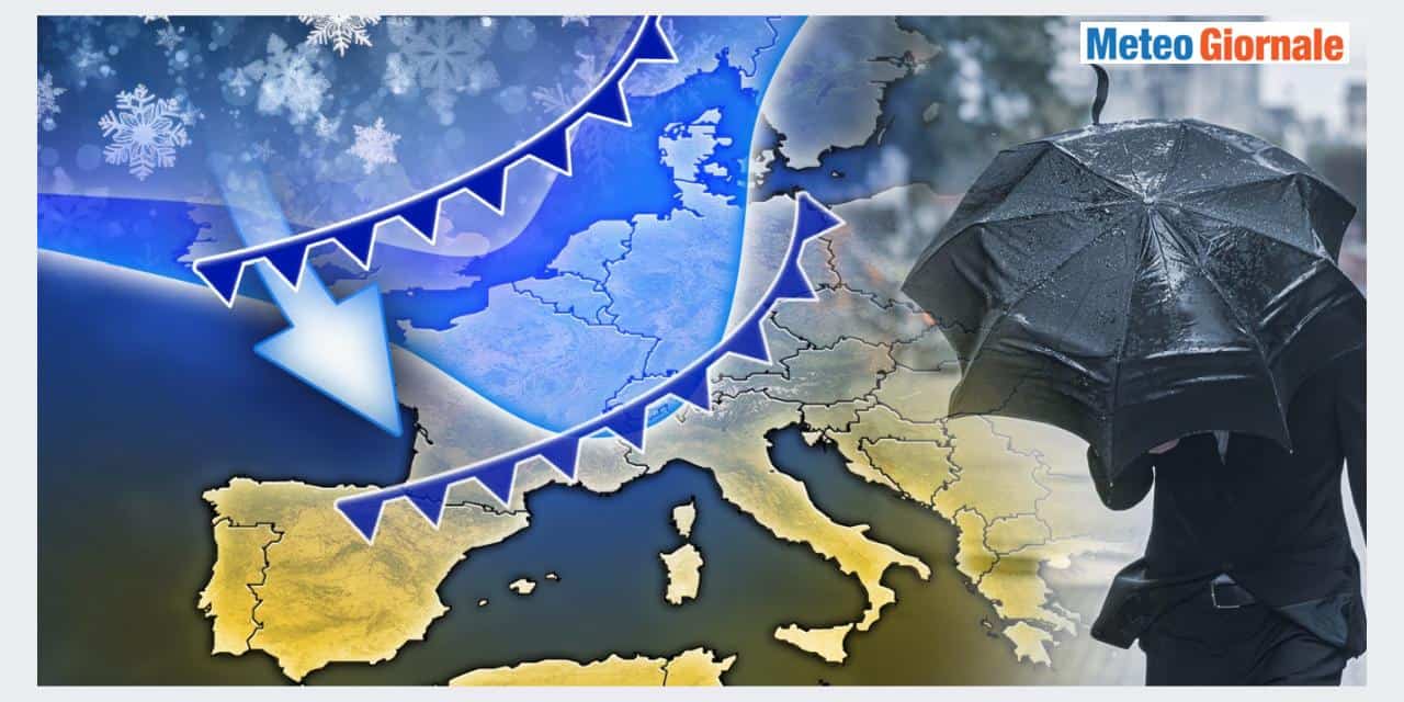 Dal caldo al freddo a metà mese