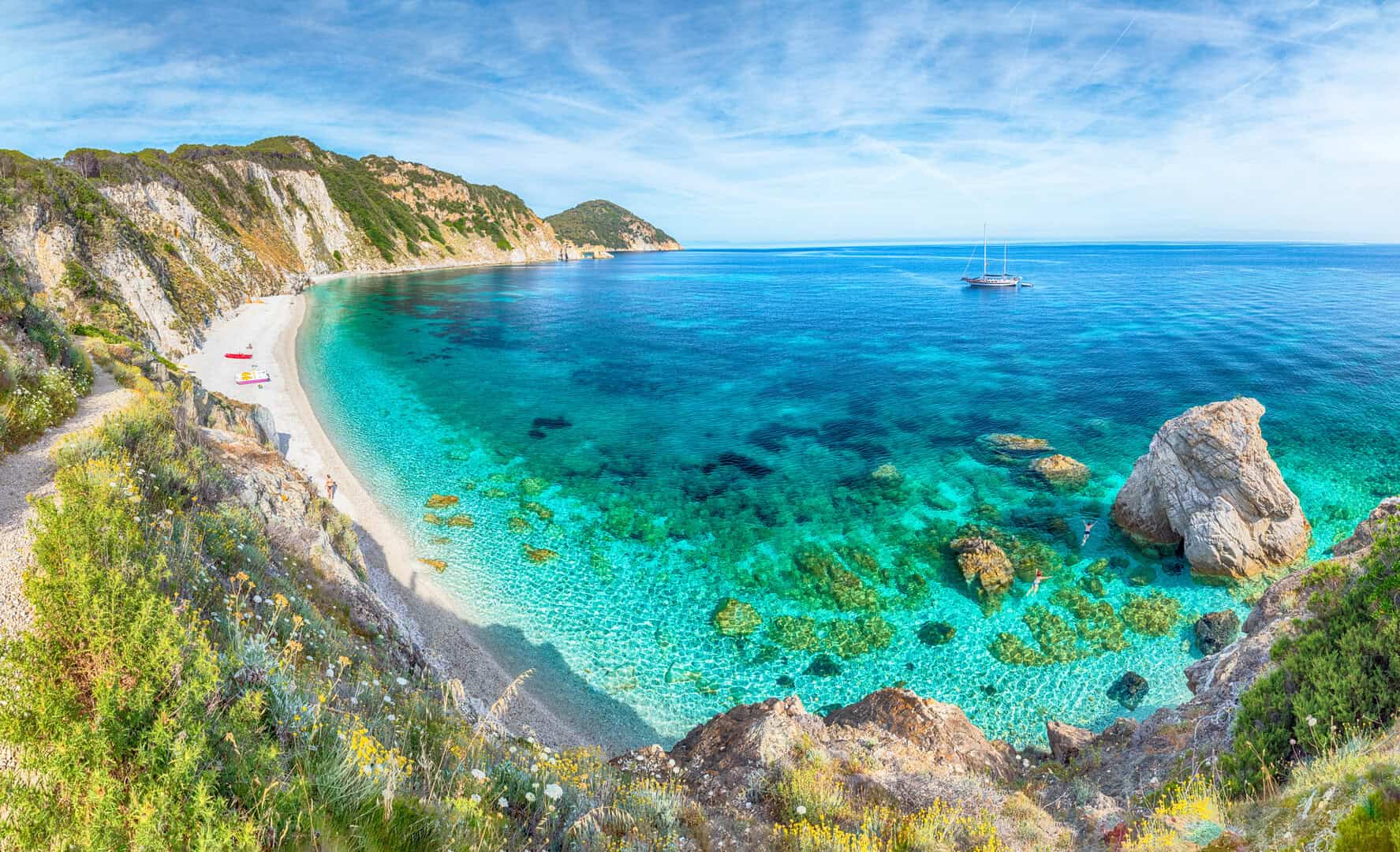 isola elba baia