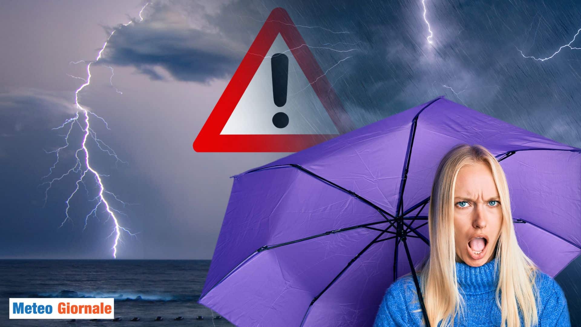 Meteo 1° Maggio: che caos, piomba un ciclone dall’Oceano con temporali intensi