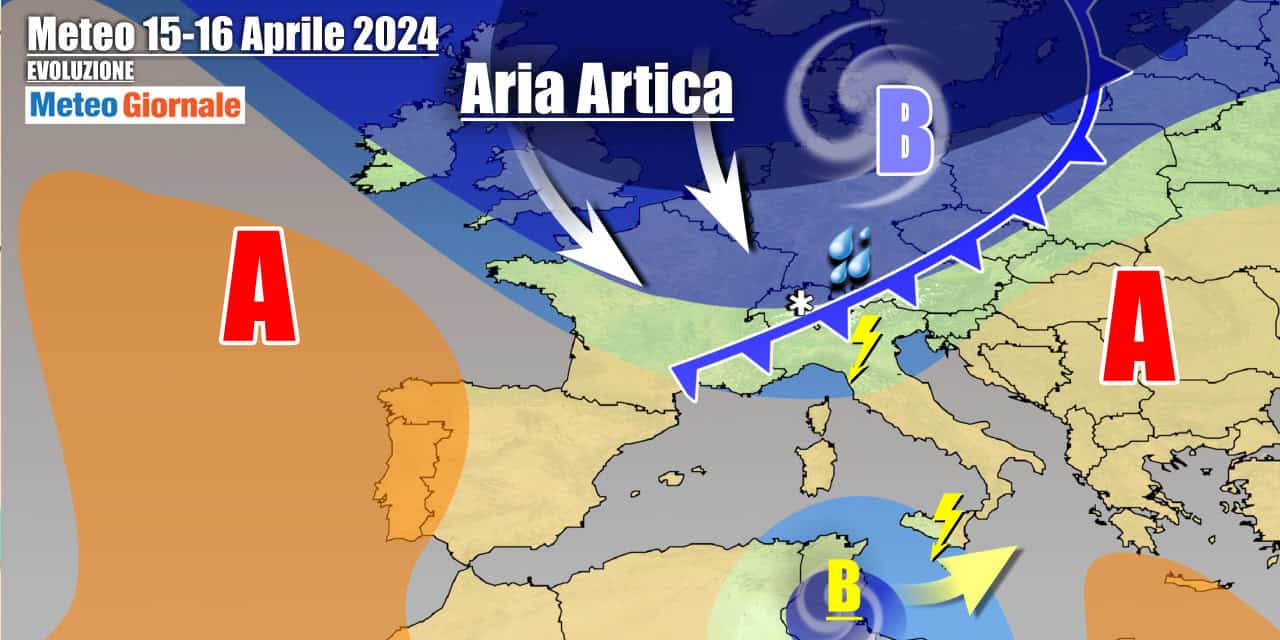 Meteo Italia: dal caldo anomalo al ritorno del freddo con maltempo e neve
