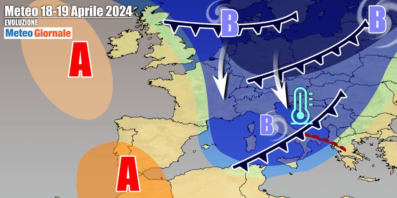 Meteo Italia: stop al Caldo, totale stravolgimento. Durata del  Freddo e Maltempo