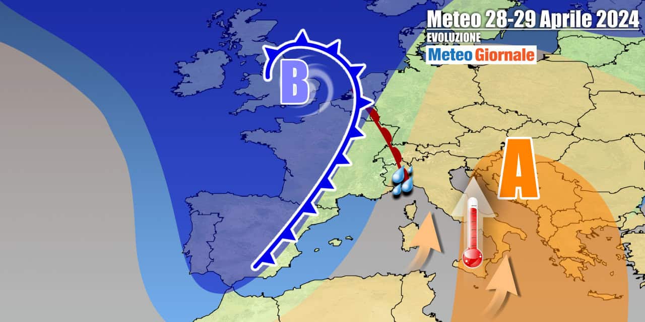 Meteo Italia: riecco l’anticiclone, ma dal Primo Maggio cambia lo scenario
