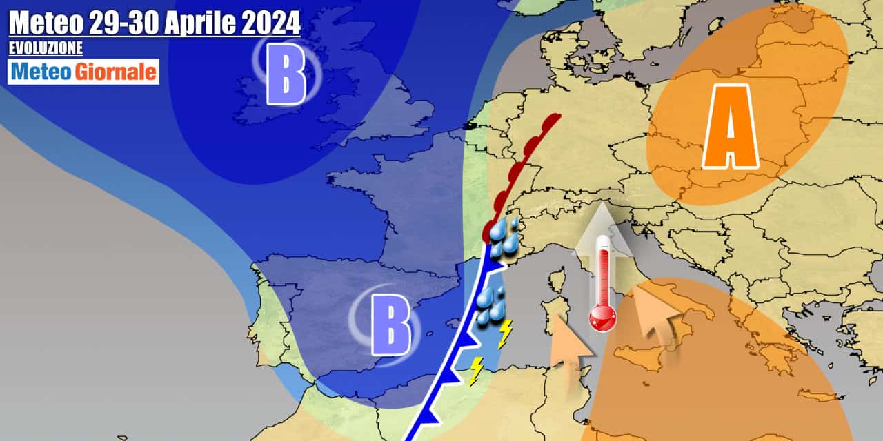 Meteo Italia: anticiclone e caldo, ma poi ondata di temporali in arrivo