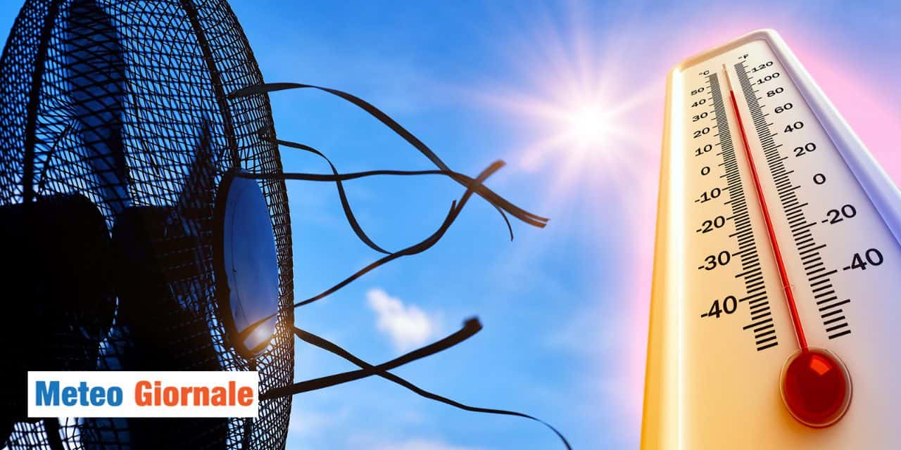 meteo 35 gradi estate su