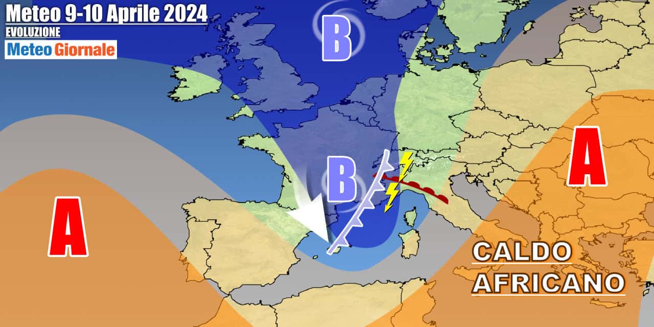 Peggioramento nella nuova settimana