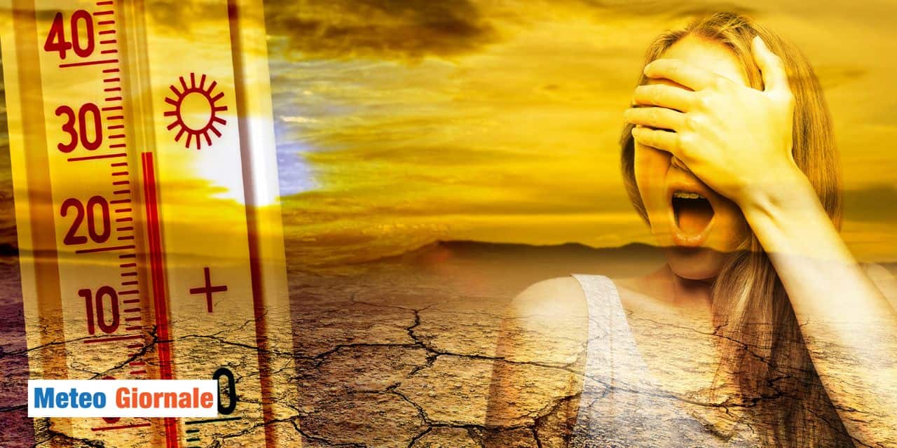 Meteo: anticiclone africano sempre più opprimente e caldo esagerato