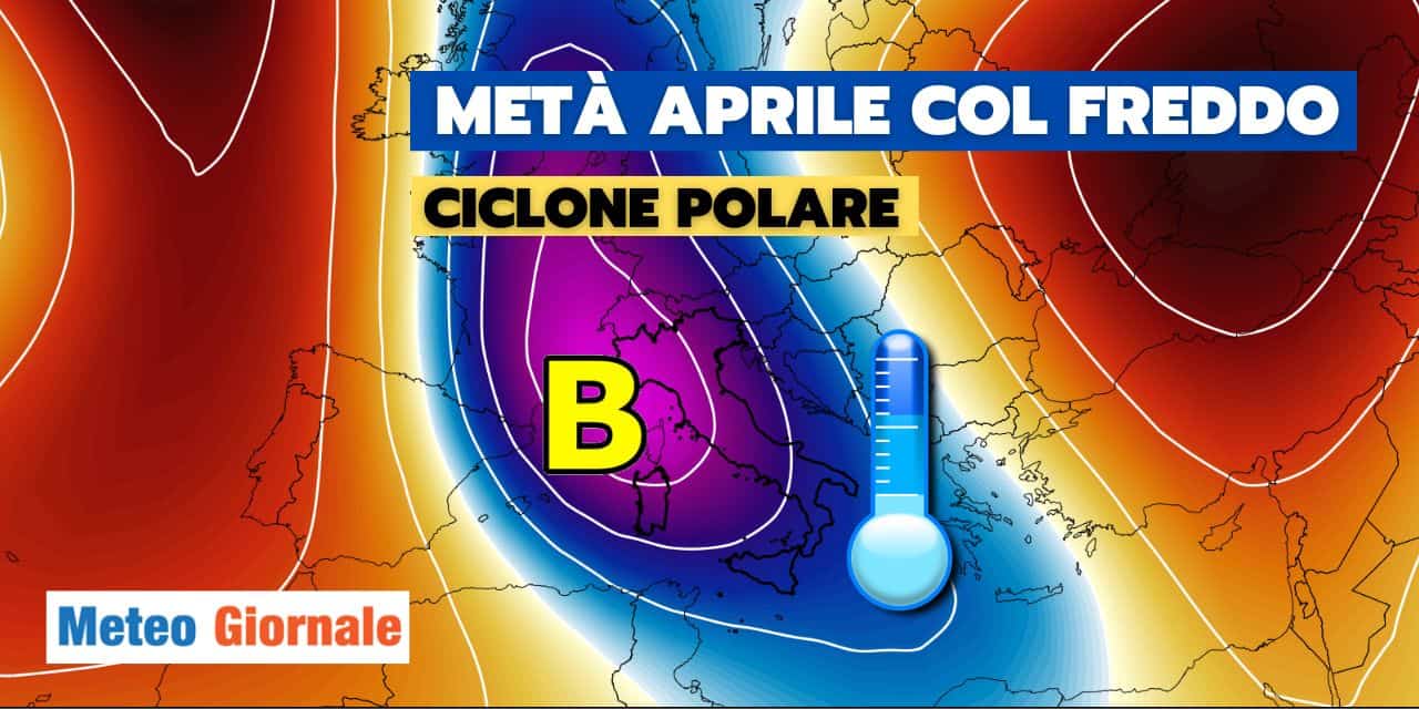 meteo ciclone polare meta mese