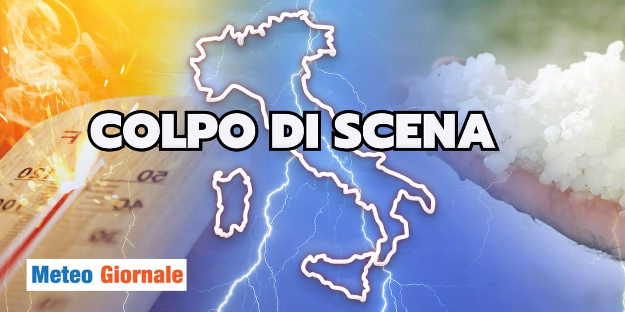 meteo colpo di scena dal caldo al freddo polare