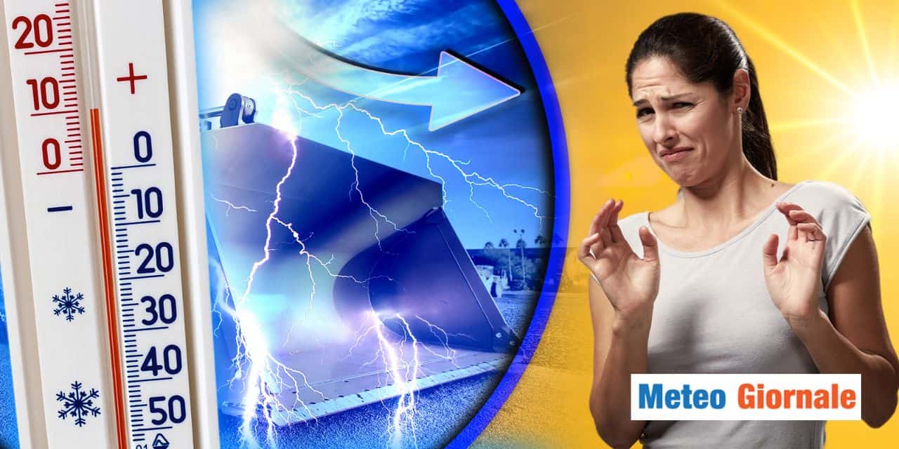 Meteo: crollo di 10°C delle temperature, poi cambia tutto