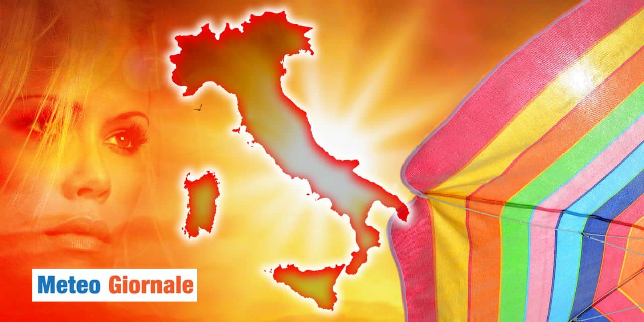 Meteo: giornate da “mare” in arrivo, caldo africano punta l’Italia