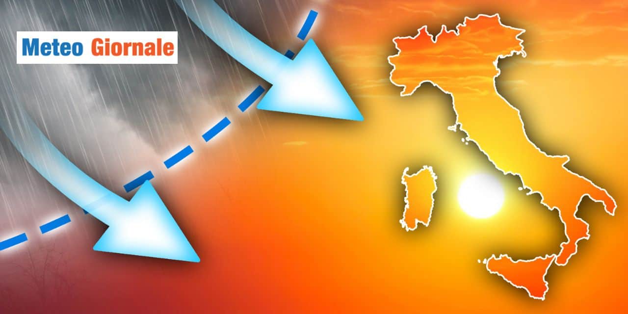 meteo dopo caldo anomalo arriva forte maltempo