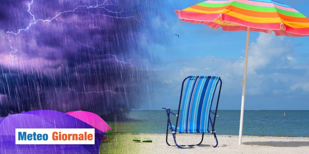 meteo dopo caldo anomalo rischio temporali intensi